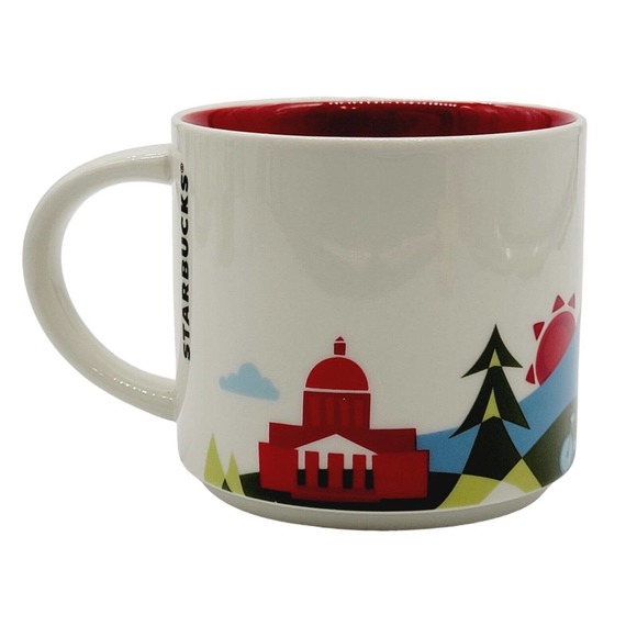 Starbucks Washington Mug “You Are Here” Collection Coffee Cup 2015 14 Oz - Picture 4 of 8